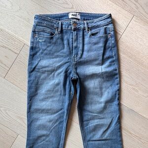 PAIGE Ankle Blue Jeans